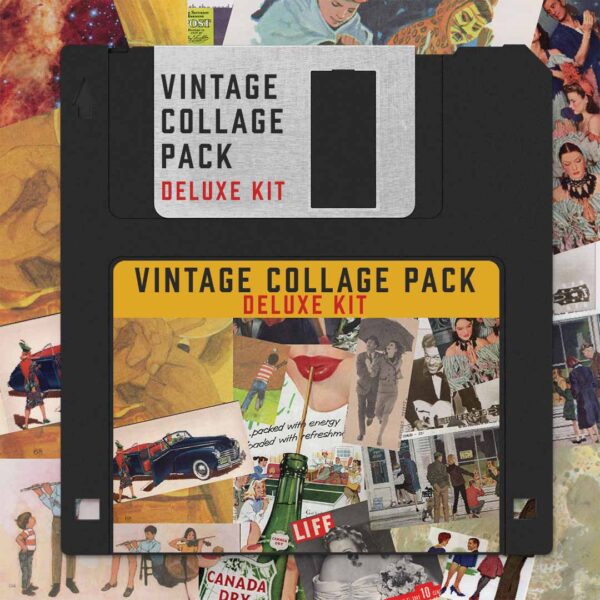 Vintage Collage Image Pack- Deluxe Kit