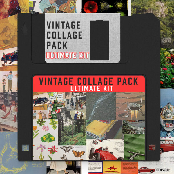 Vintage Collage Image Pack- Ultimate Kit