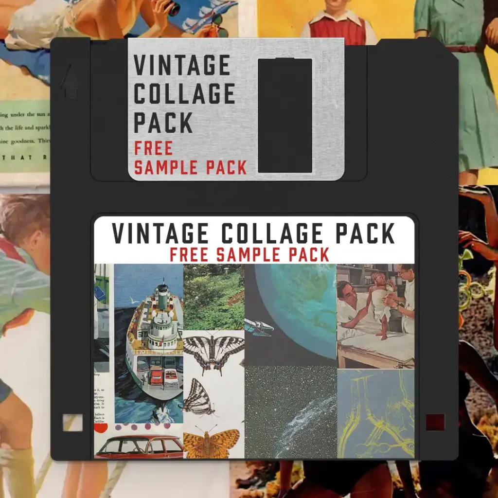 Vintage Collage Image Pack- Free Sample Pack